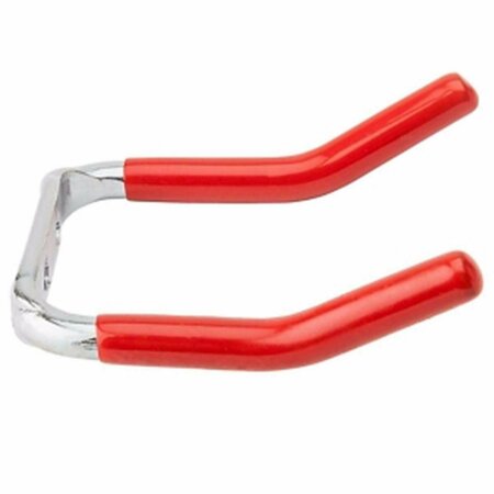 NATIONAL MFG SPECTRUM BRANDS HHI 2 - 0.75 in. Red Vinyl Coated Double Hook 206872